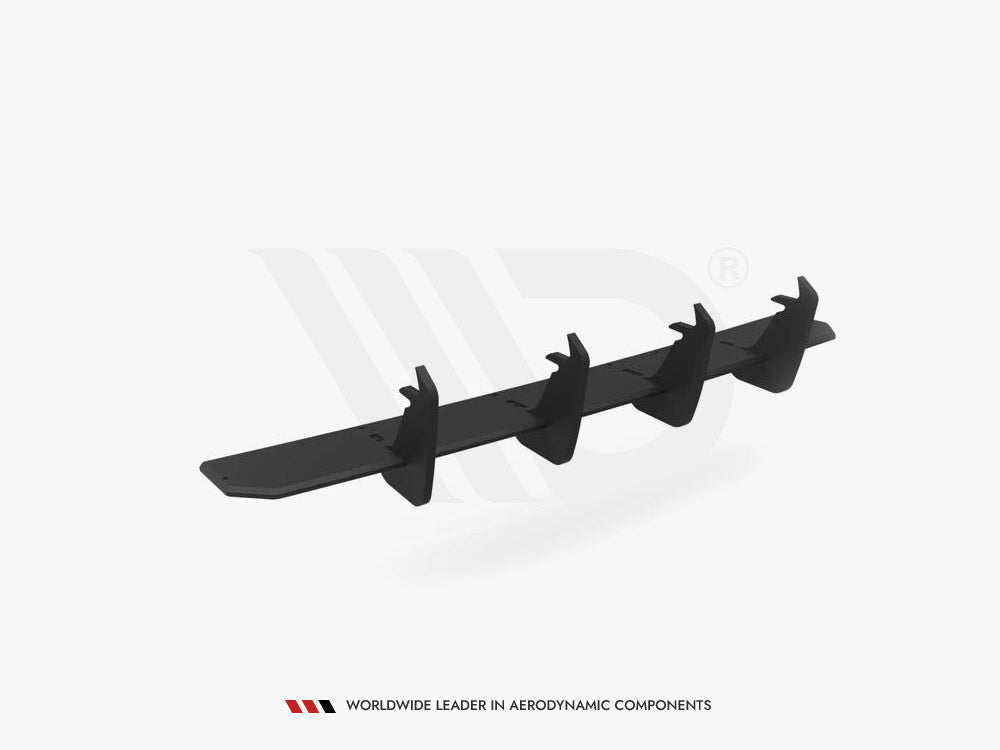 Maxton Design Street PRO Rear Diffuser V.2 VW Golf 8 GTI Clubsport - VWGO8GTICSCNC-RS2B - Image 4