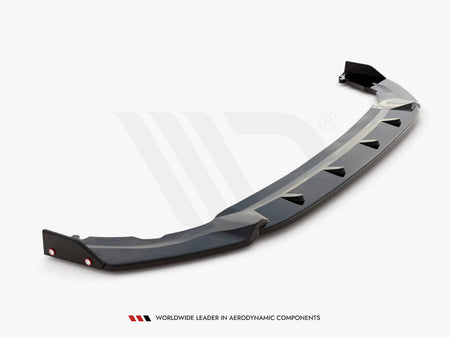 Maxton Design Front Splitter V.1 + Flaps VW Golf 8 GTI Clubsport - VW-GO-8-GTI-CS-FD1G+FSF - Image 4