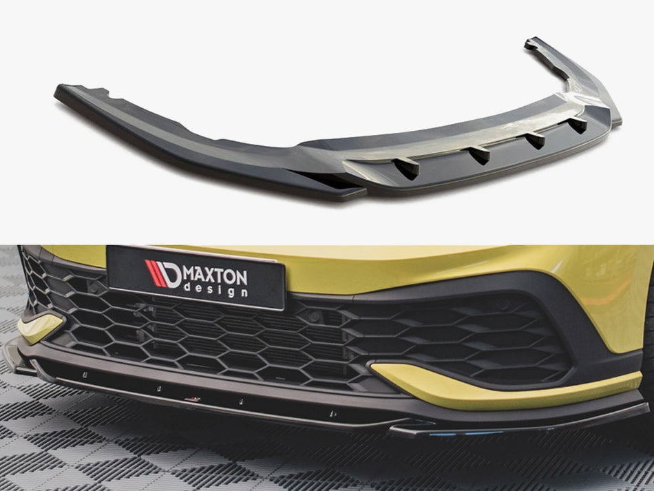 Maxton Design Front Splitter V.2 VW Golf 8 GTI Clubsport - VW-GO-8-GTI-CS-FD2G - Image 1