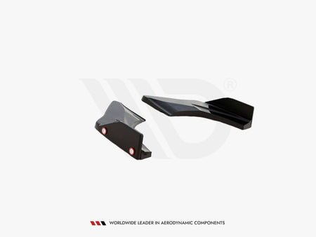 Maxton Design Rear Side Splitters V.1 + Flaps VW Golf 8 GTI Clubsport - VW-GO-8-GTI-CS-RSD1G+RSF - Image 4