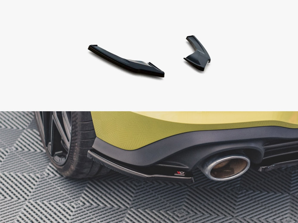 Maxton Design Rear Side Splitters V2 VW Golf 8 GTI Clubsport (2020-) - VW-GO-8-GTI-CS-RSD2G - Image 1
