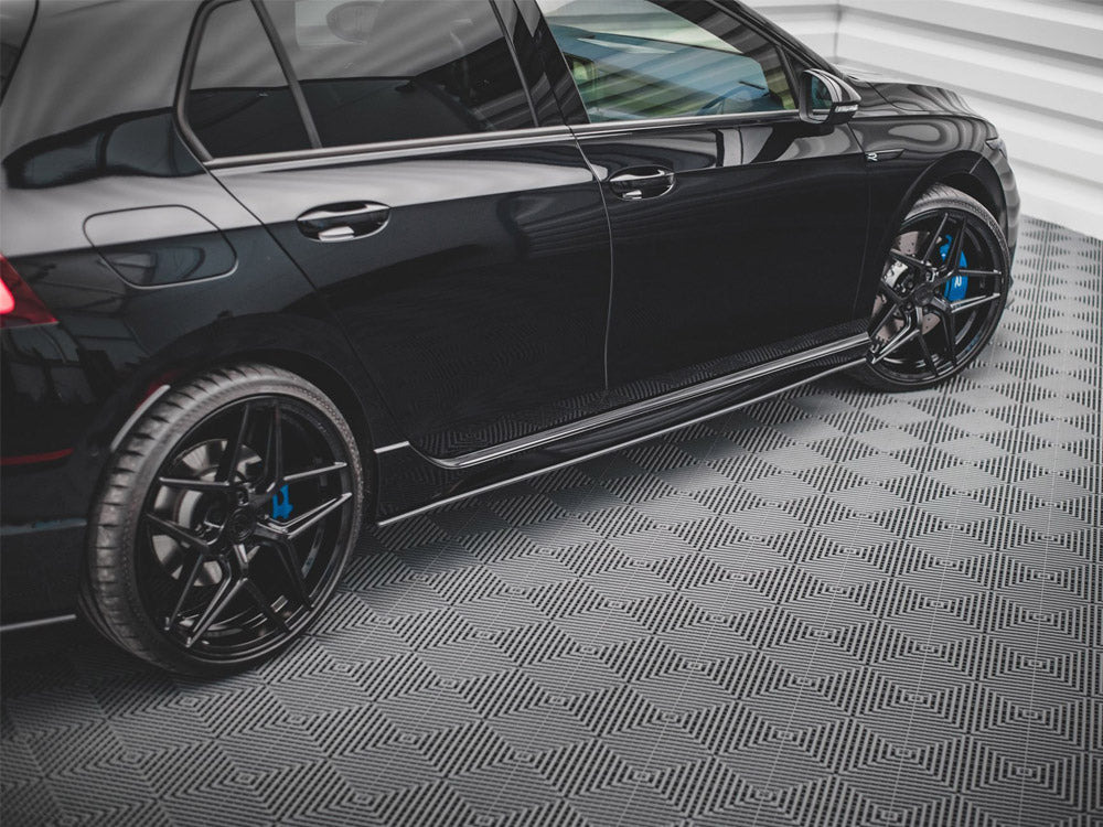 Maxton Design Street PRO Side Skirts Diffusers VW Golf R Mk8 - VWGO8RCNC-SD1B - Image 3