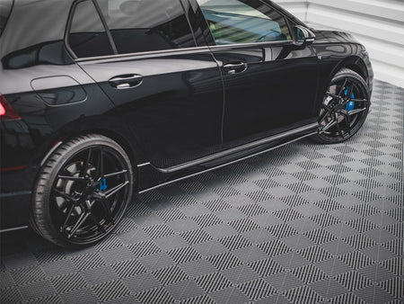 Maxton Design Street PRO Side Skirts Diffusers VW Golf R Mk8 - VWGO8RCNC-SD1B - Image 3