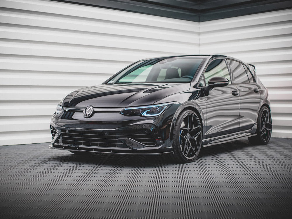 Maxton Design Front Splitter V.1 VW Golf R Mk8 - VW-GO-8-R-FD1G - Image 2