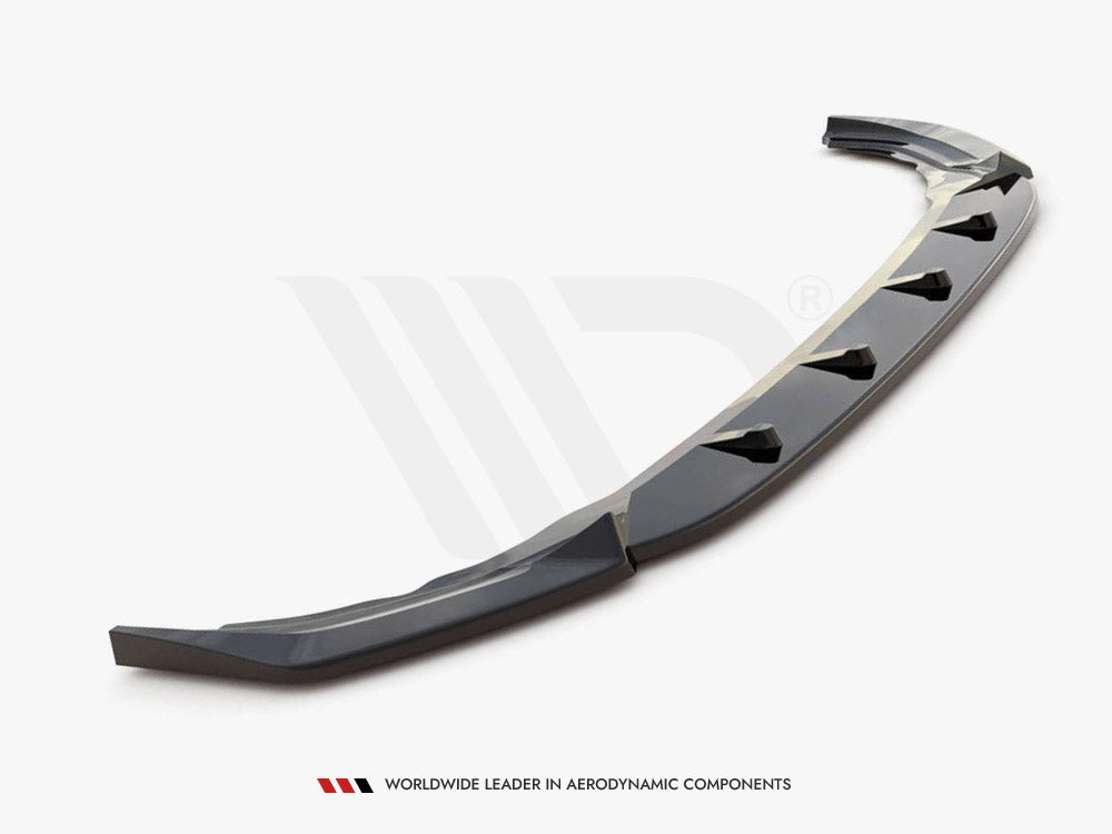 Maxton Design Front Splitter V.2 VW Golf R Mk8 - VW-GO-8-R-FD2G - Image 4
