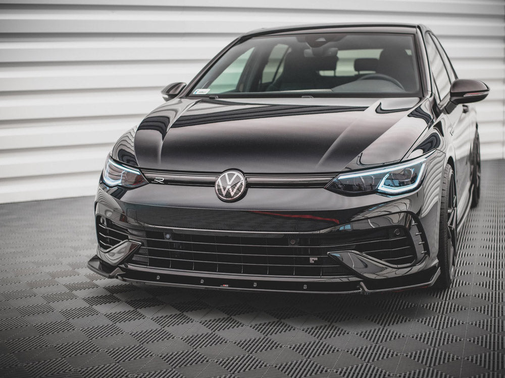 Maxton Design Front Splitter V.2 VW Golf R Mk8 - VW-GO-8-R-FD2G - Image 2