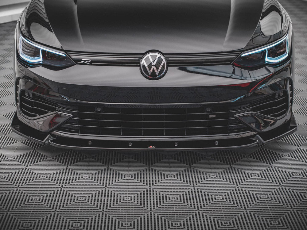 Maxton Design Front Splitter V.2 VW Golf R Mk8 - VW-GO-8-R-FD2G - Image 3