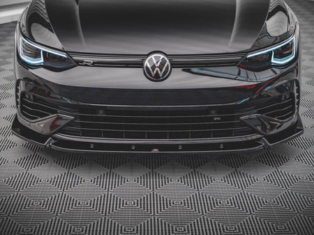 Maxton Design Front Splitter V.2 VW Golf R Mk8 - VW-GO-8-R-FD2G - Image 3