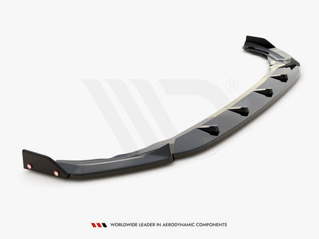 Maxton Design Front Splitter V.2 + Flaps VW Golf R Mk8 - VW-GO-8-R-FD2G+FSF - Image 4