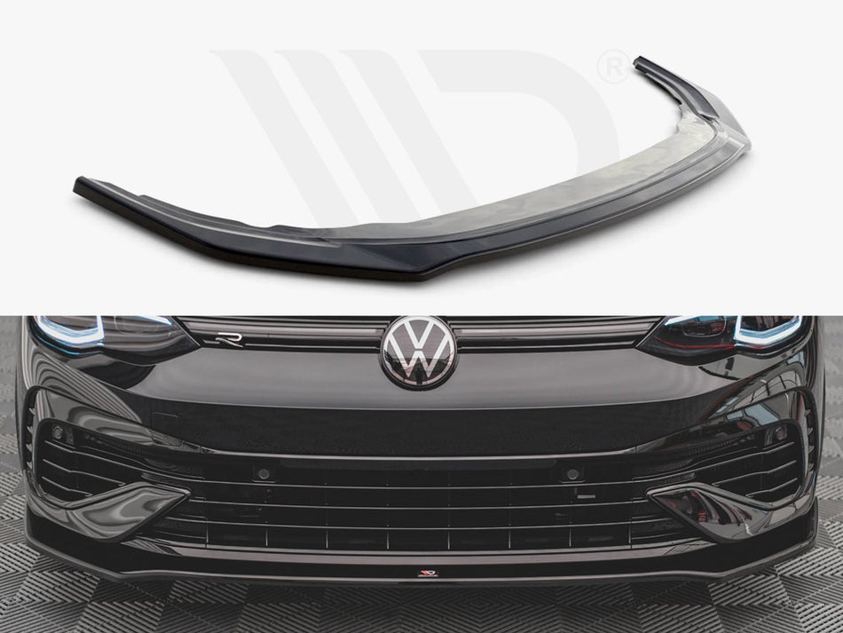 MAXTON DESIGN Front Splitter V.3 VW Golf R Mk8
