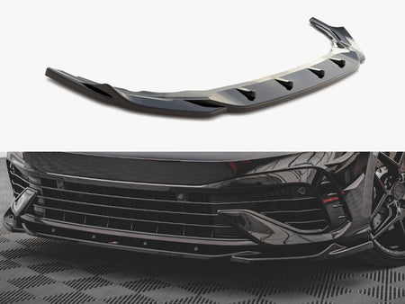 Maxton Design Front Splitter V.4 VW Golf R Mk8 - VW-GO-8-R-FD4G - Image 1