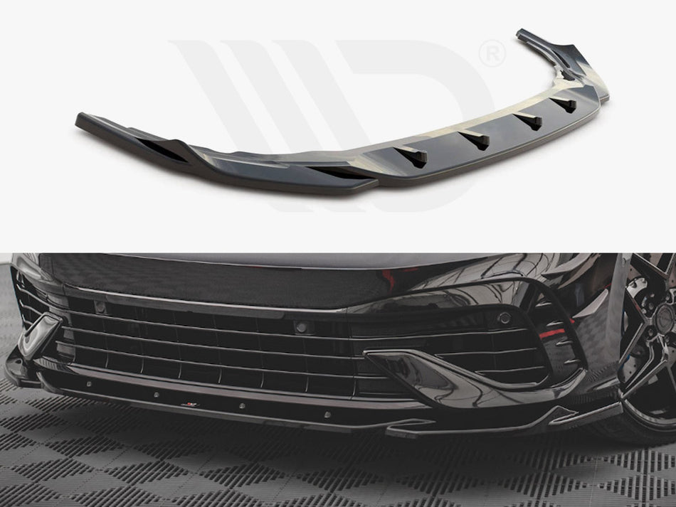 MAXTON DESIGN Front Splitter V.4 VW Golf R Mk8