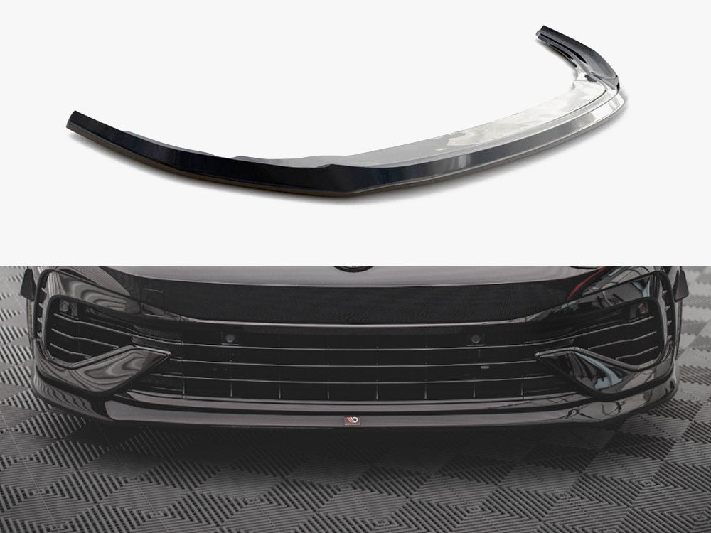 Maxton Design Front Splitter V.5 VW Golf R Mk8 - VW-GO-8-R-FD5G - Image 1
