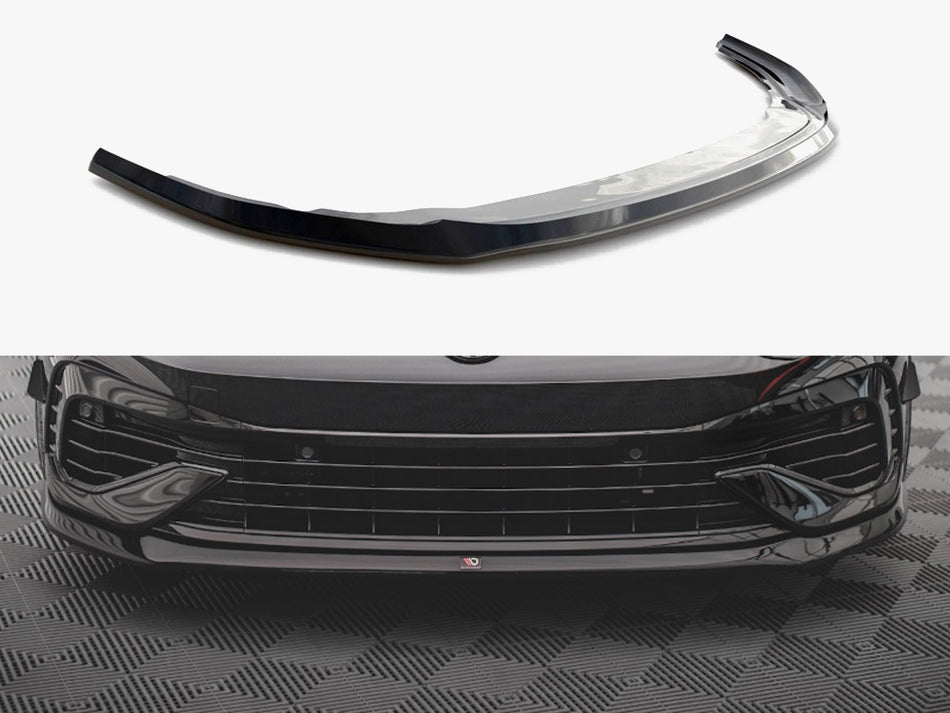 Maxton Design Front Splitter V.5 VW Golf R Mk8 - VW-GO-8-R-FD5G - Image 1