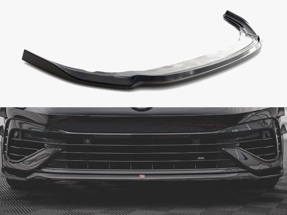 Maxton Design Front Splitter V.6 VW Golf R Mk8 - VW-GO-8-R-FD6G - Image 1