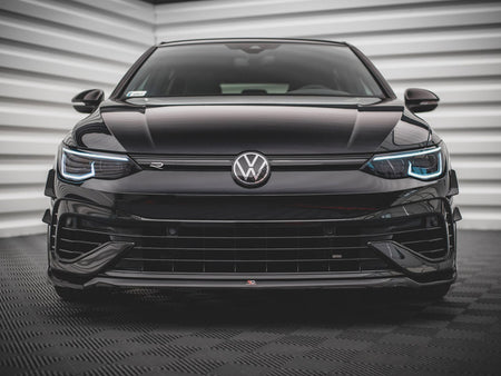 Maxton Design Front Splitter V.6 VW Golf R Mk8 - VW-GO-8-R-FD6G - Image 3