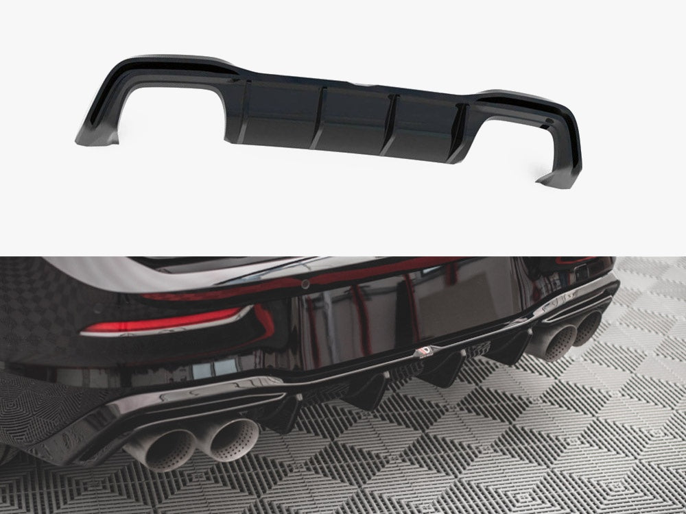 Maxton Design Rear Valance V.2 Volkswagen Golf R Mk8 - VW-GO-8-R-RS2G - Image 1