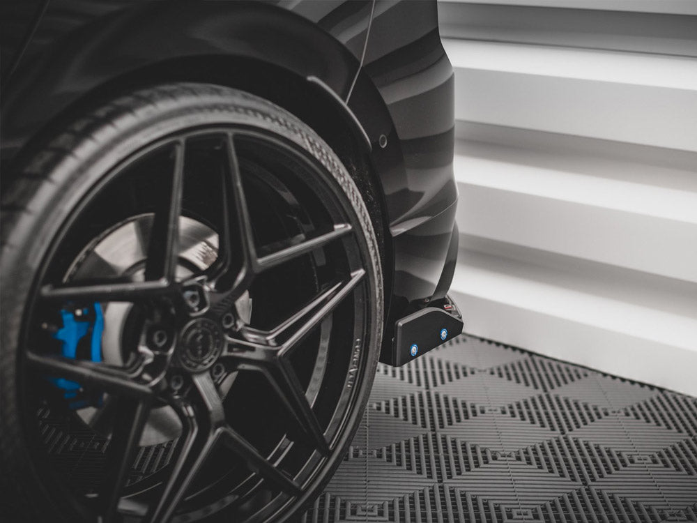 Maxton Design Rear Side Splitters V.2 + Flaps VW Golf R Mk8 - VW-GO-8-R-RSD2G+RSF - Image 3