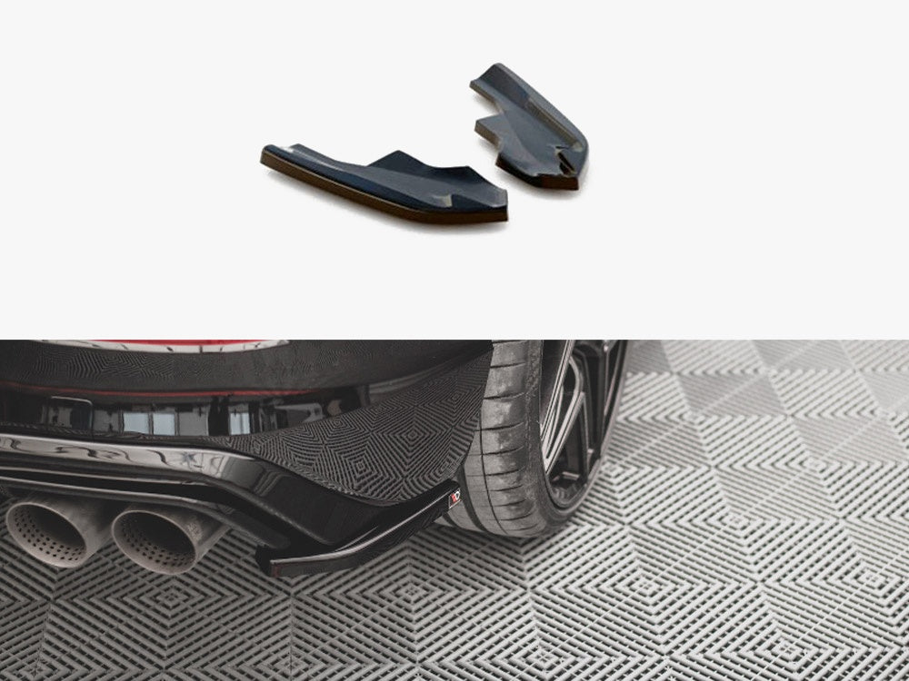 Maxton Design Rear Side Splitters V.4 VW Golf R Mk8 - VW-GO-8-R-RSD4G - Image 1