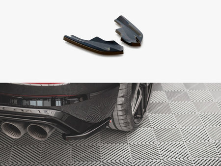 Maxton Design Rear Side Splitters V.4 VW Golf R Mk8 - VW-GO-8-R-RSD4G - Image 1