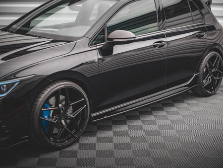 Maxton Design Side Skirts Diffusers V.2 VW Golf R Mk8 - VW-GO-8-R-SD2G - Image 3