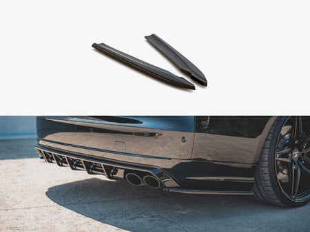 Rear Side Splitters V.2 Audi S8 D4 Facelift (2015-2017)