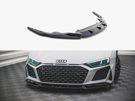 Maxton Design Front Splitter V.1 Audi R8 Mk2 Facelift - AU-R8-2F-FD1G+FD1RG - Image 1