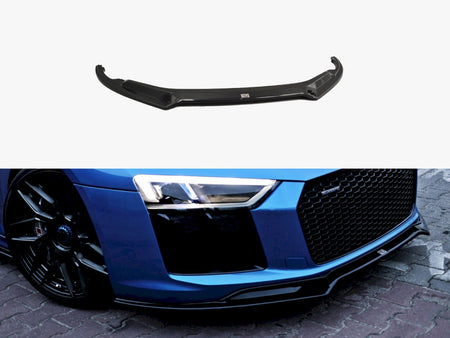 Maxton Design Front Splitter V.2 Audi R8 Mk2 (2015-2017) - AU-R8-2-FD2G+FD2RG - Image 1