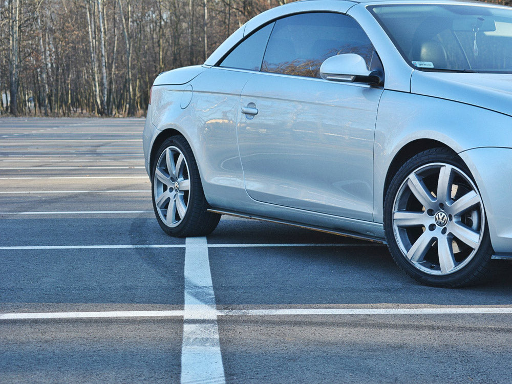 Side Skirts Diffusers VW EOS - Carbon Look