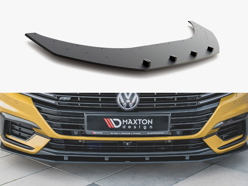 Maxton Design Street PRO Front Splitter VW Arteon R-Line - VWAR1RLINECNC-FD1B - Image 1