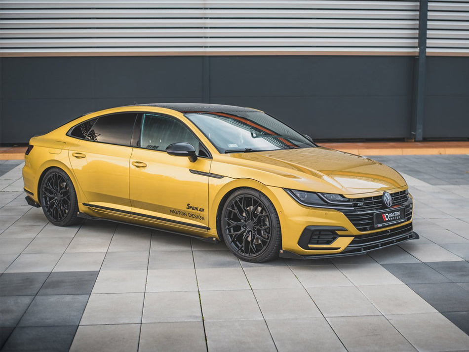 Maxton Design Street PRO Front Splitter + Flaps VW Arteon R-Line - VWAR1RLINECNC-FD1B+FSF1G - Image 2