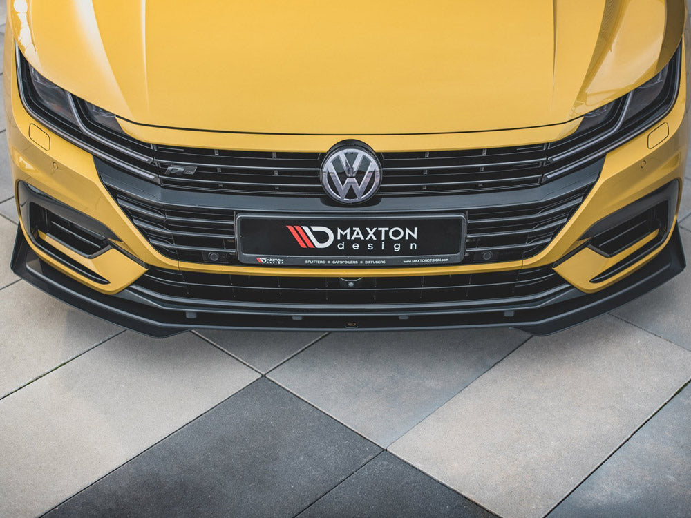 Maxton Design Street PRO Front Splitter + Flaps VW Arteon R-Line - VWAR1RLINECNC-FD1B+FSF1G - Image 3