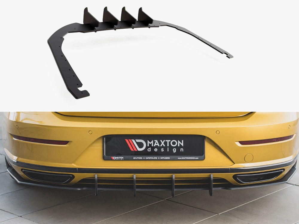 Maxton Design Street PRO Rear Diffuser VW Arteon R-Line - VWAR1RLINECNC-RS1B - Image 1