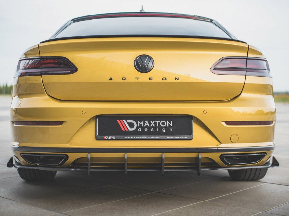 Maxton Design Street PRO Rear Diffuser + Flaps VW Arteon R-Line - VWAR1RLINECNC-RS1B+RSF1G - Image 3