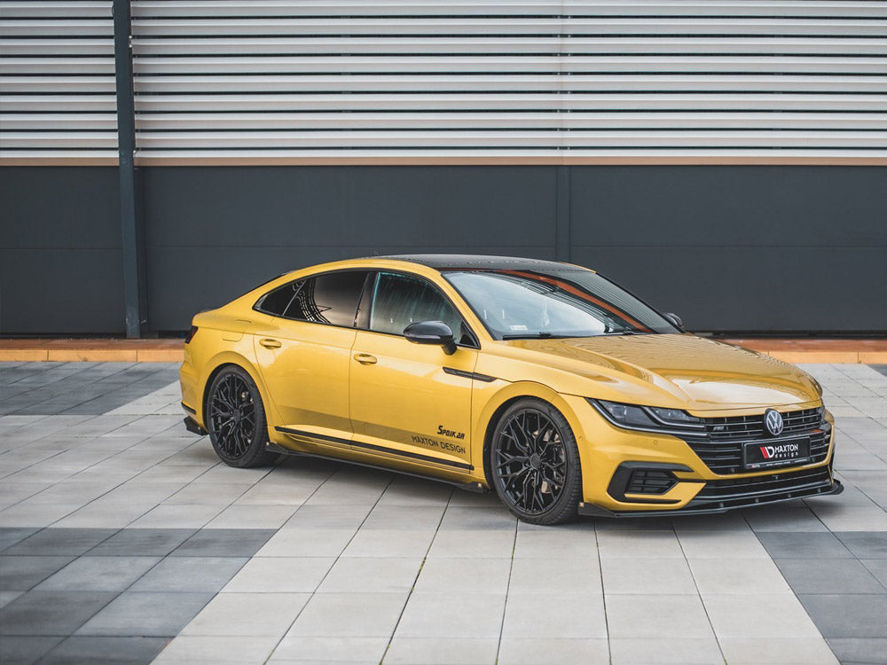 Maxton Design Street PRO Side Skirts Diffusers + Flaps VW Arteon R-Line - VWAR1RLINECNC-SD1B+SF1G - Image 2