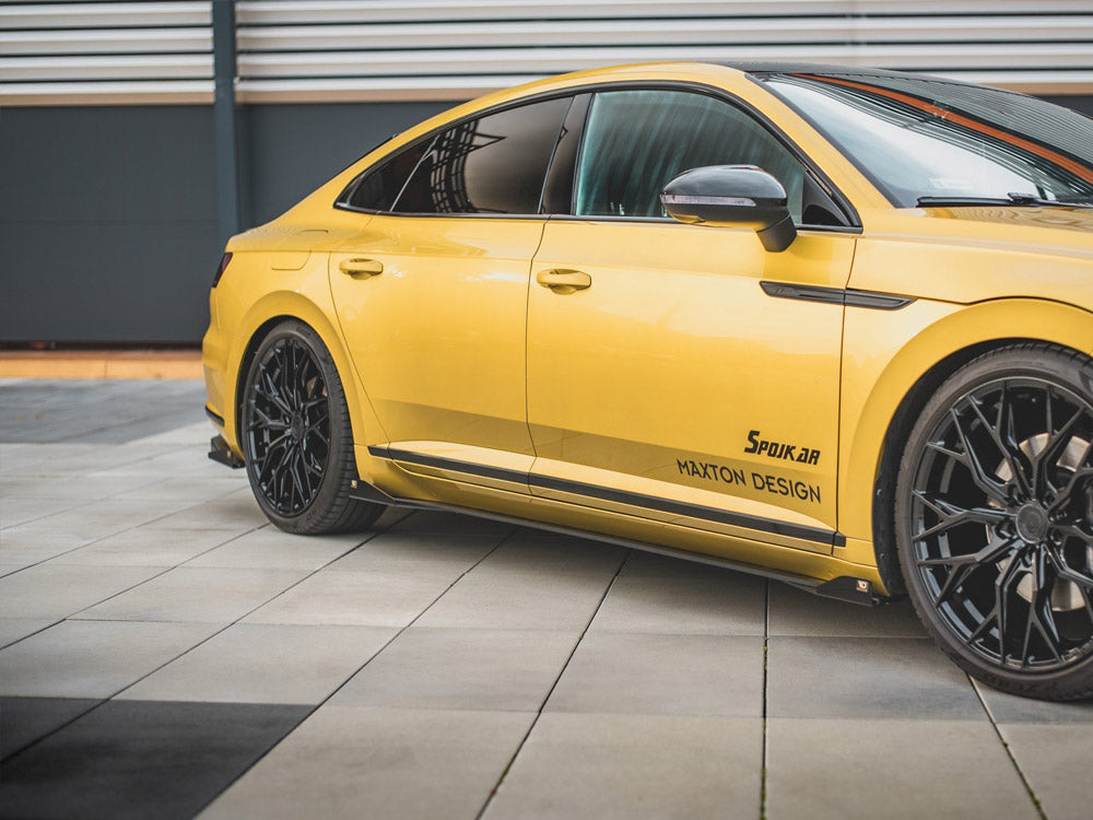Maxton Design Street PRO Side Skirts Diffusers + Flaps VW Arteon R-Line - VWAR1RLINECNC-SD1B+SF1G - Image 3