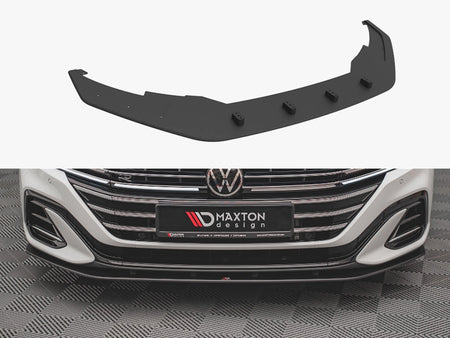 Maxton Design Street PRO Front Splitter VW Arteon R-line Facelift (2020-) - VWAR1FRLINECNC-FD1B - Image 1