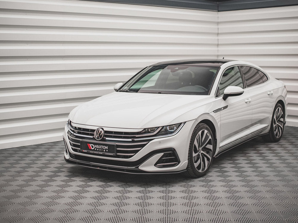 Maxton Design Street PRO Front Splitter VW Arteon R-line Facelift (2020-) - VWAR1FRLINECNC-FD1B - Image 2