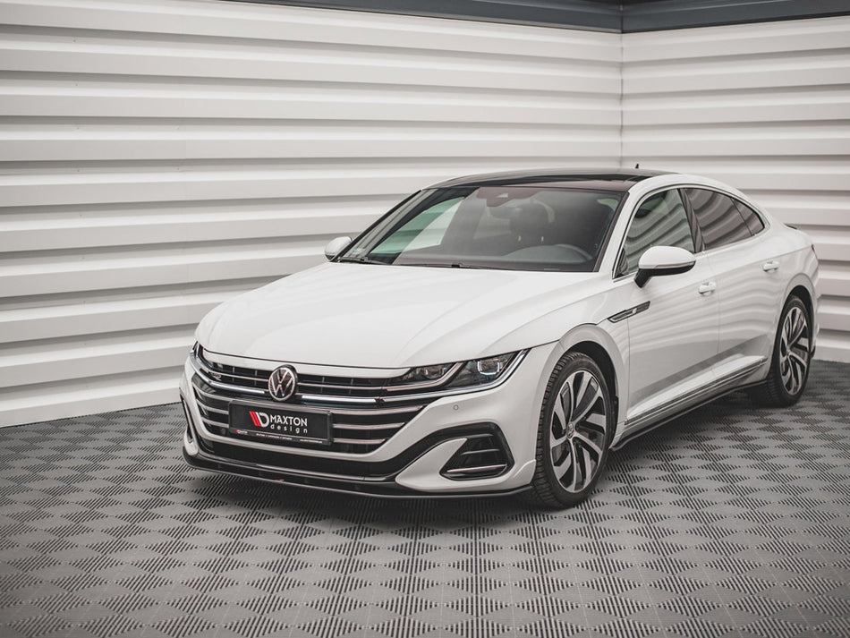 Maxton Design Street PRO Front Splitter VW Arteon R-line Facelift (2020-) - VWAR1FRLINECNC-FD1B - Image 2