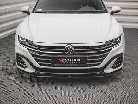 Street PRO Front Splitter Volkswagen Arteon Sedan / Shooting Brake R-Line Mk1 Facelift
