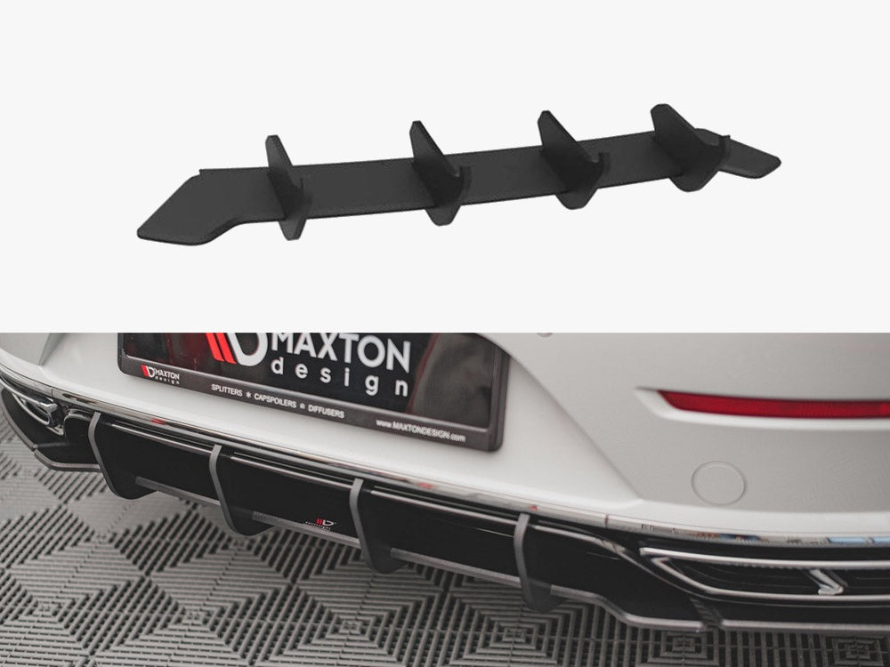 Maxton Design Street PRO Rear Diffuser VW Arteon R-line Facelift (2020-) - VWAR1FRLINECNC-RS1B - Image 1
