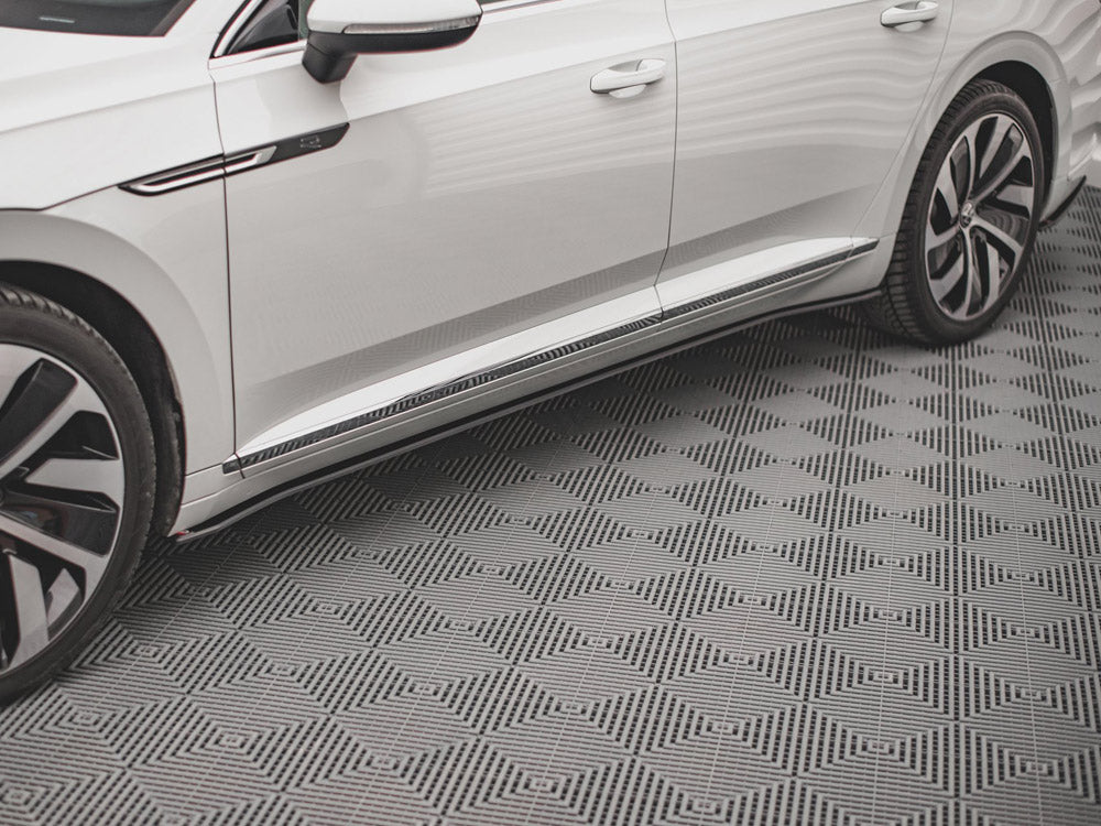 Maxton Design Street PRO Side Skirts Diffusers V.1 VW Arteon R / R-line Facelift (2020-) - VWAR1FRLINECNC-SD1B - Image 3