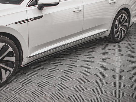 Maxton Design Street PRO Side Skirts Diffusers V.1 VW Arteon R / R-line Facelift (2020-) - VWAR1FRLINECNC-SD1B - Image 3