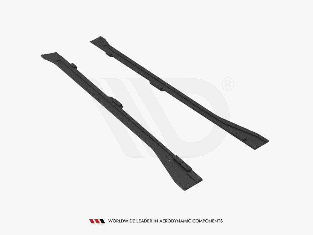 Maxton Design Street PRO Side Skirts Diffusers V.1 VW Arteon R / R-line Facelift (2020-) - VWAR1FRLINECNC-SD1B - Image 4