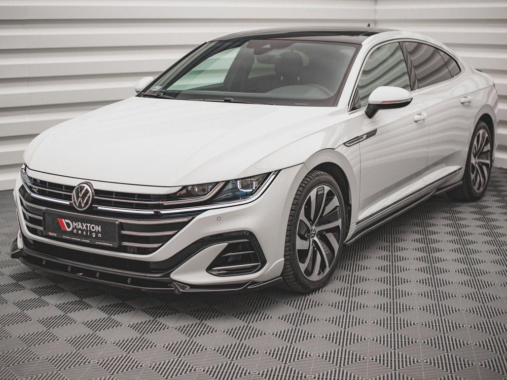 Maxton Design Front Splitter V.1 VW Arteon R-line Facelift (2020-) - VW-AR-1F-RLINE-FD1G - Image 2