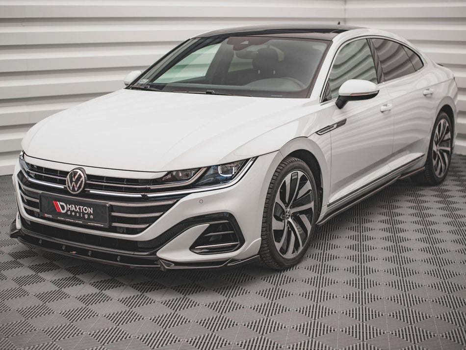 Maxton Design Front Splitter V.1 VW Arteon R-line Facelift (2020-) - VW-AR-1F-RLINE-FD1G - Image 2