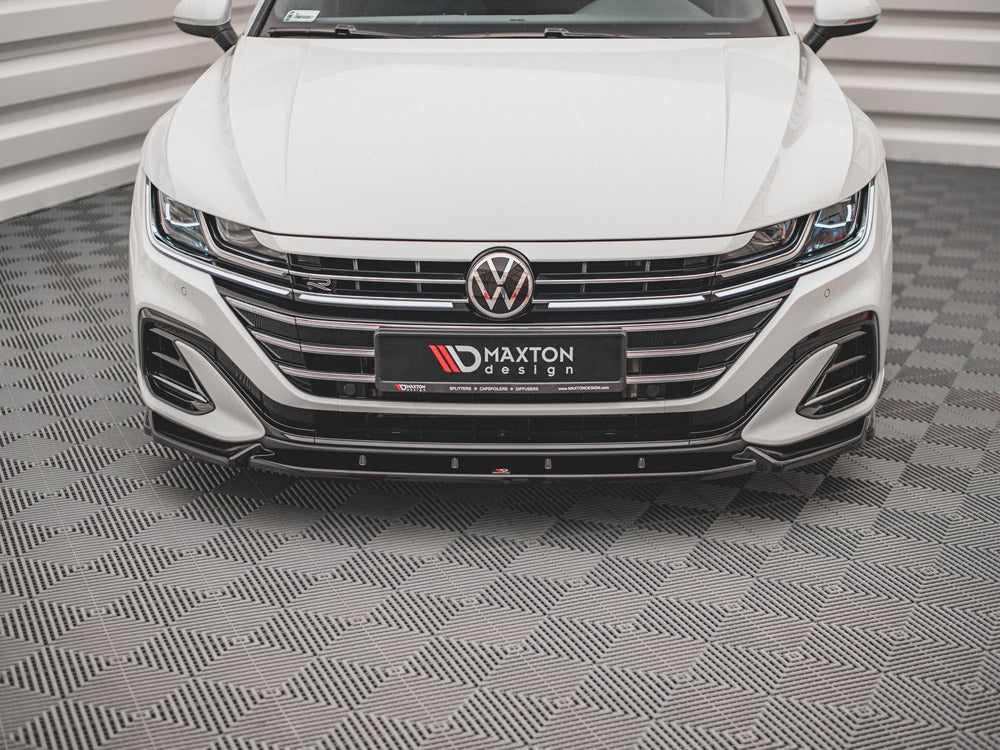 Maxton Design Front Splitter V.1 VW Arteon R-line Facelift (2020-) - VW-AR-1F-RLINE-FD1G - Image 3