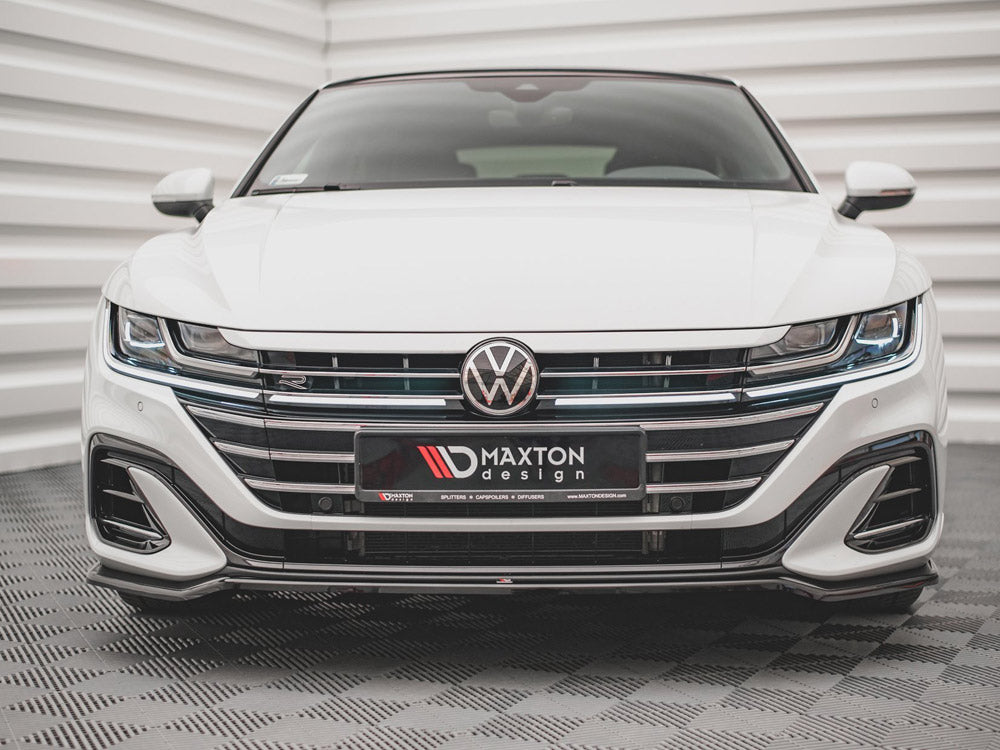 Maxton Design Front Splitter V.3 VW Arteon R-line Facelift (2020-) - VW-AR-1F-RLINE-FD3G - Image 3