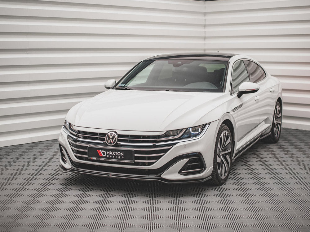 Maxton Design Front Splitter V.3 VW Arteon R-line Facelift (2020-) - VW-AR-1F-RLINE-FD3G - Image 2