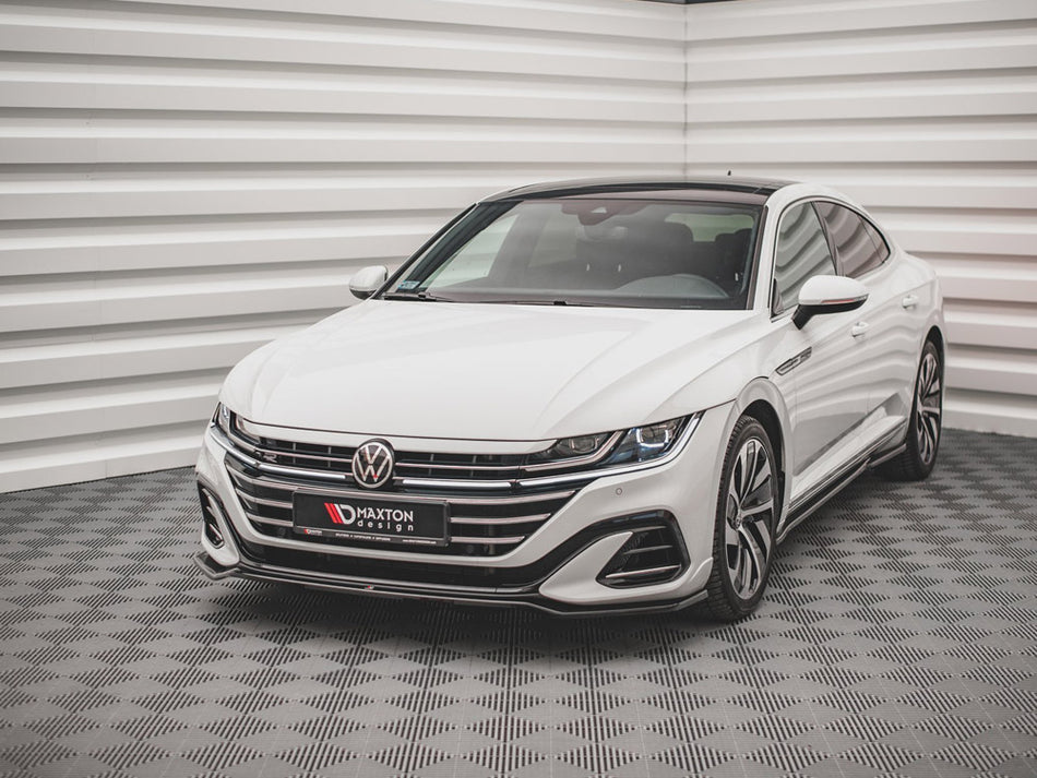 Maxton Design Front Splitter V.3 VW Arteon R-line Facelift (2020-) - VW-AR-1F-RLINE-FD3G - Image 2